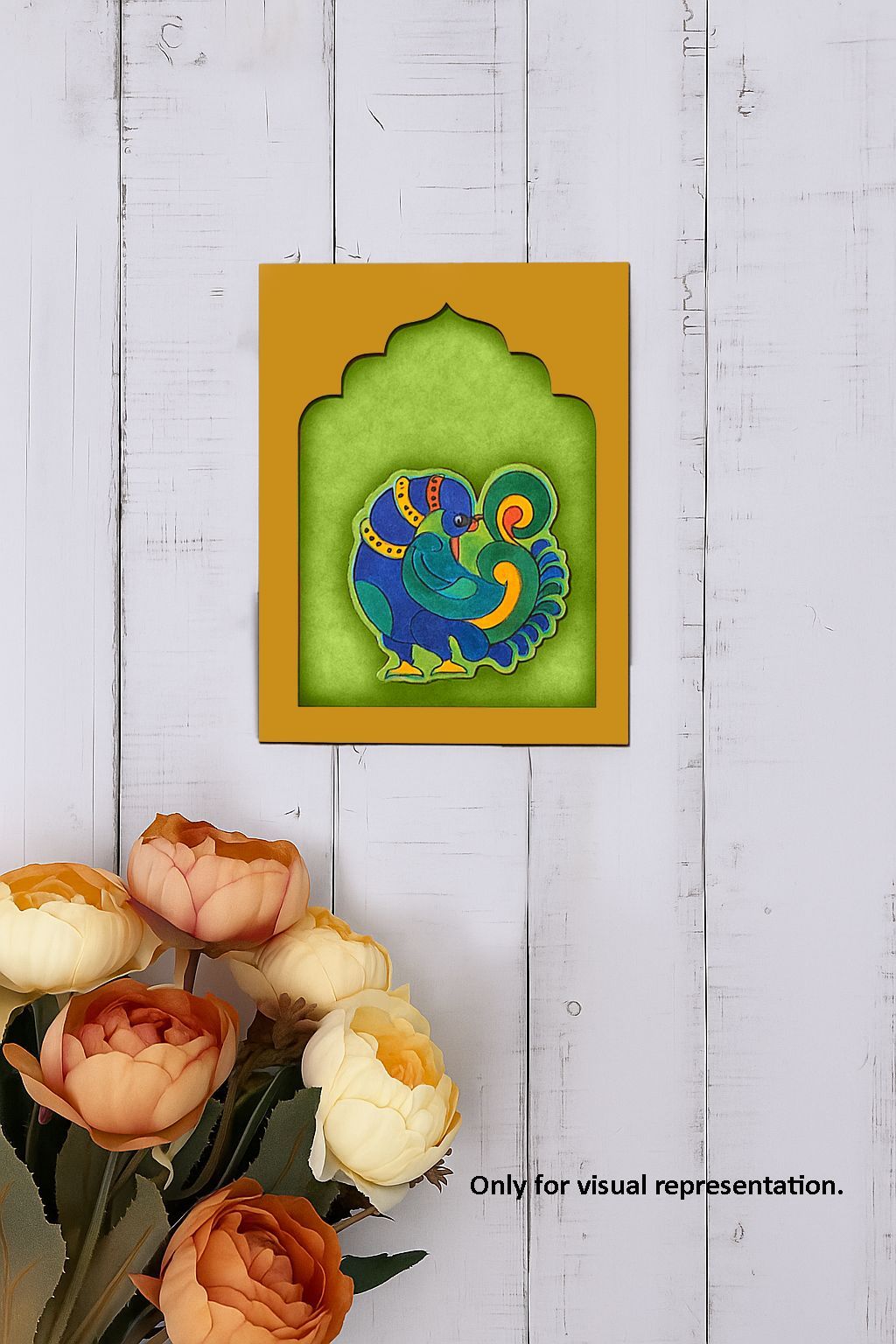 Dbeautify's DIY Traditional Bird MDF Wall Hanging