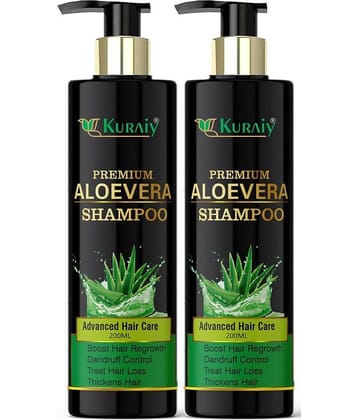 KURAIY NATURAL ALOE VERA SHAMPOO 200ML PACK OF 2