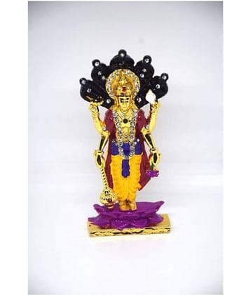 RUDRA DIVINE Vishnu Brass Idol