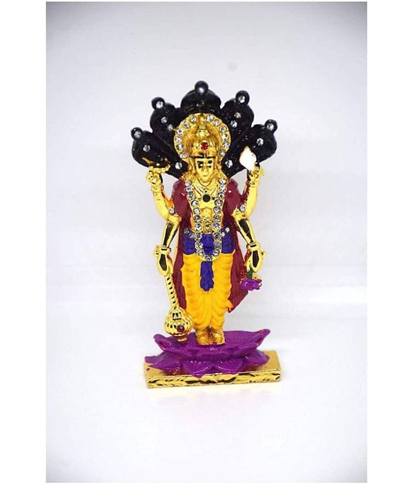 RUDRA DIVINE Vishnu Brass Idol