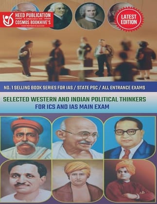 Selected Western and Indian Political Thinkers for ICS and IAS Main Exam [Perfect Paperback] Heed Editorial Board - Cosmos Bookhive's
