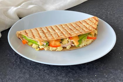 Scrambled Egg Breakfast Taco