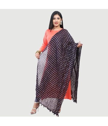 G4Girl - Fluorescent Orange Silk Women's Dupatta - ( Pack of 1 )