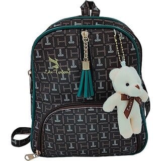 Small 5 L Backpack stylish water proof backpack for girl Waterproof Backpack (Brown, 5 L)