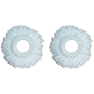 Microfiber Mop Head Super Absorbent Refills for Floor Cleaning 2 Pcs