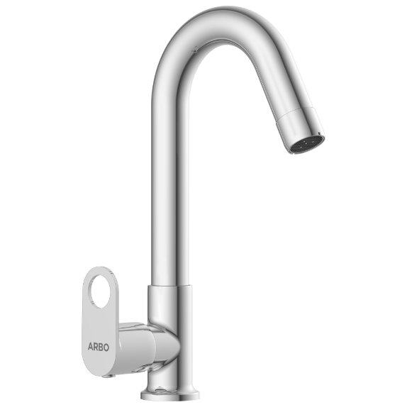 NE-1611 Swan Neck With Swinging Spout (Table Mounted Model)