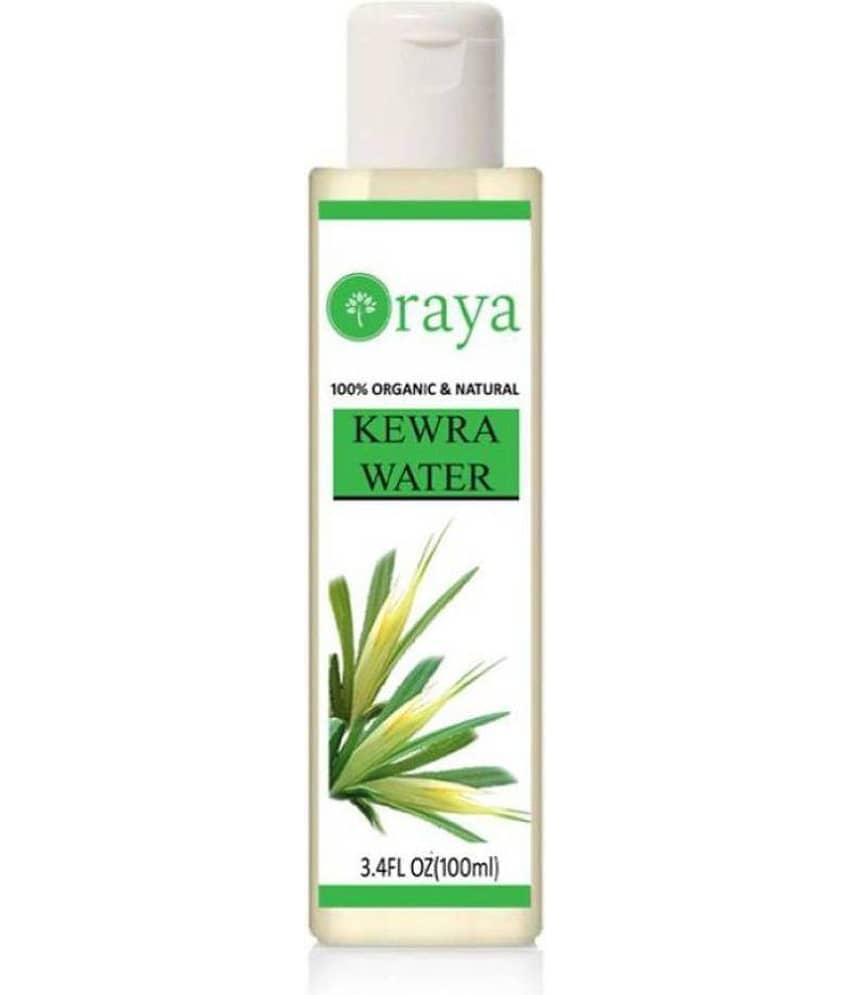 ORAYA 100% Pure & Natural Kewra Water For Toner, Nourishing & Perfume Cleanser 100 ml