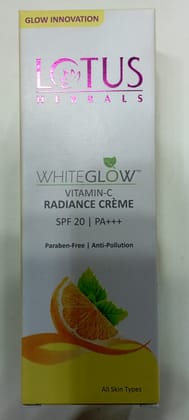 Lotus herbals white glow vitamin c radiance cream SPF 20 PA+++ 18 g