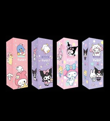 Sanrio Organiser Box | Cute Sanrio Box | Table Organiser-Purple