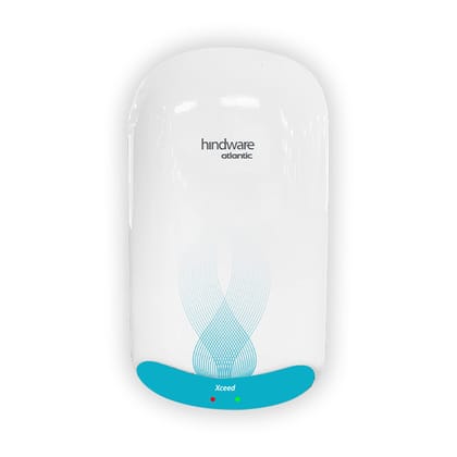 Hindware smart appliances Atlantic Xceed 5L 3Kw Instant Water Heater With Copper Heating Element And High Grade Stainless Steel Tank, Wall Mounting - White Hindware smart appliances Atlantic Xceed 5L 3Kw Instant Water Heater With Copper Heating Element And High Grade Stainless Steel Tank, Wall Mounting - White