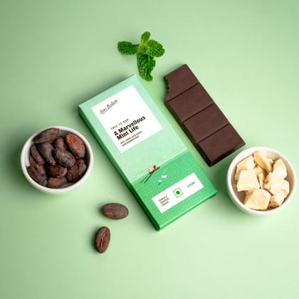 Bon Fiction A Marvellous Mint Life (Mini) - Dark Peppermint Chocolate, 21 gm
