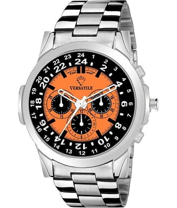 Versatile - Silver Stainless Steel Analog Men's Watch