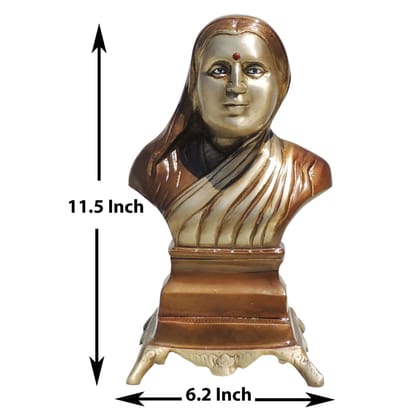 Brass Showpiece Ramabai Statue (BSMAS1551 R)