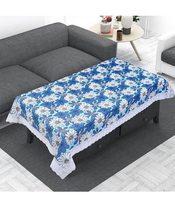 Printed PVC 4 Seater Rectangle Table Cover ( 150 x 92 ) cm Pack of 1 Brown