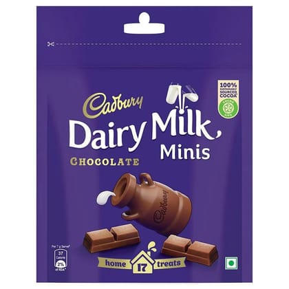 Cadbury Dairy Milk Minis, 119 g Cadbury Dairy Milk Minis, 119 g