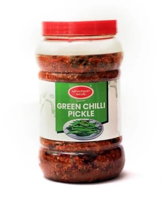 Sarweshwari Green Chilli Pickle 1 kg