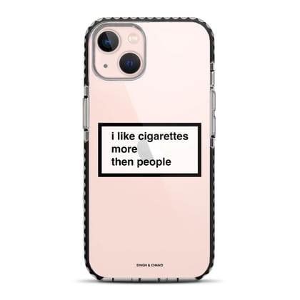 Cigarettes over people iPhone 13 Stride Phone Case-Stride