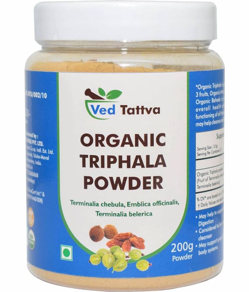 Ved Tattva Organic Triphala Powder 200 gm Pack Of 1