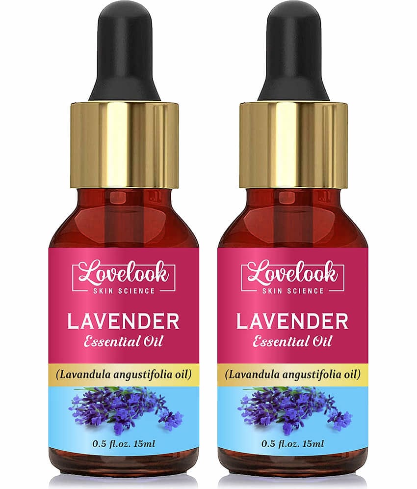 Lovelook Lavender Essential Oil 15 ML Pack of 2