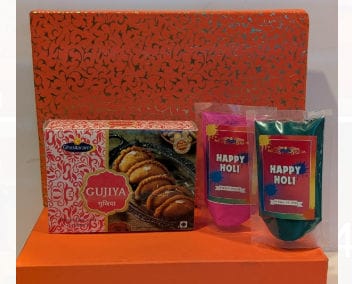 Ghasitaram's Holi Special Gujiya 150gm + Free Organic Colour
