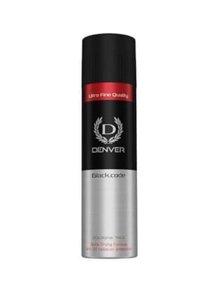 Denver Black Code Talc 100Gm, Scented Talcum Powder For Men Denver Black Code Talc 100Gm, Scented Talcum Powder For Men