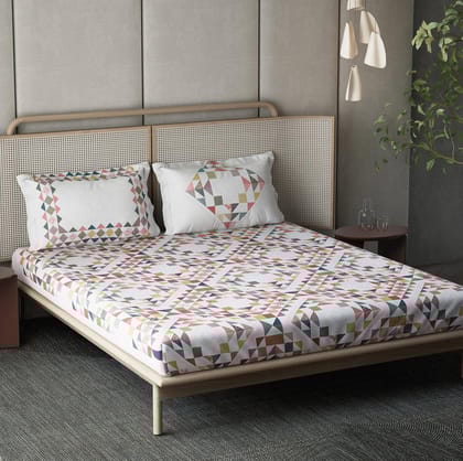 DDECOR - Countryside Collection 100% Cotton Global Ethnic Pattern 136TC Super King Dohar |274 CM X 274 CM|Red