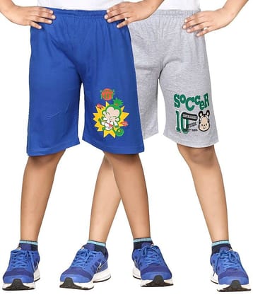 Dongli Pack of 2 Shorts For Boys ( Blue )