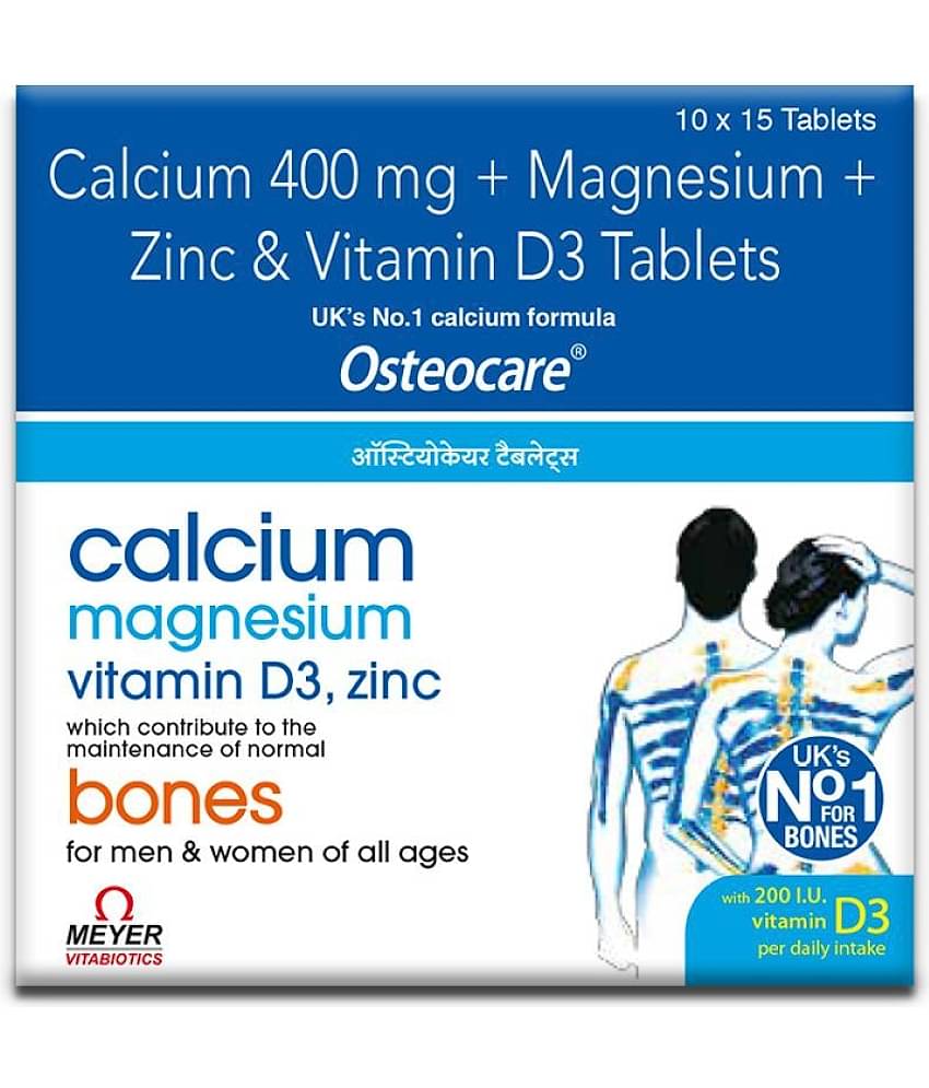 Osteocare multivitamin Calcium supplements - 15 tablets - Multivitamins for Men & Women (Pack of 1)