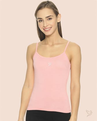 Sleek Spaghetti Cami With Adjuster - Rosy Lips-S / Rosy Lips