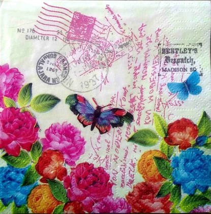 Decoupage Napkin / Tissue papers - GT2047 - 25cm*25cm