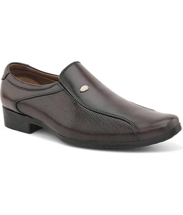 Sir Corbett Brown Men's Slip On Formal Shoes