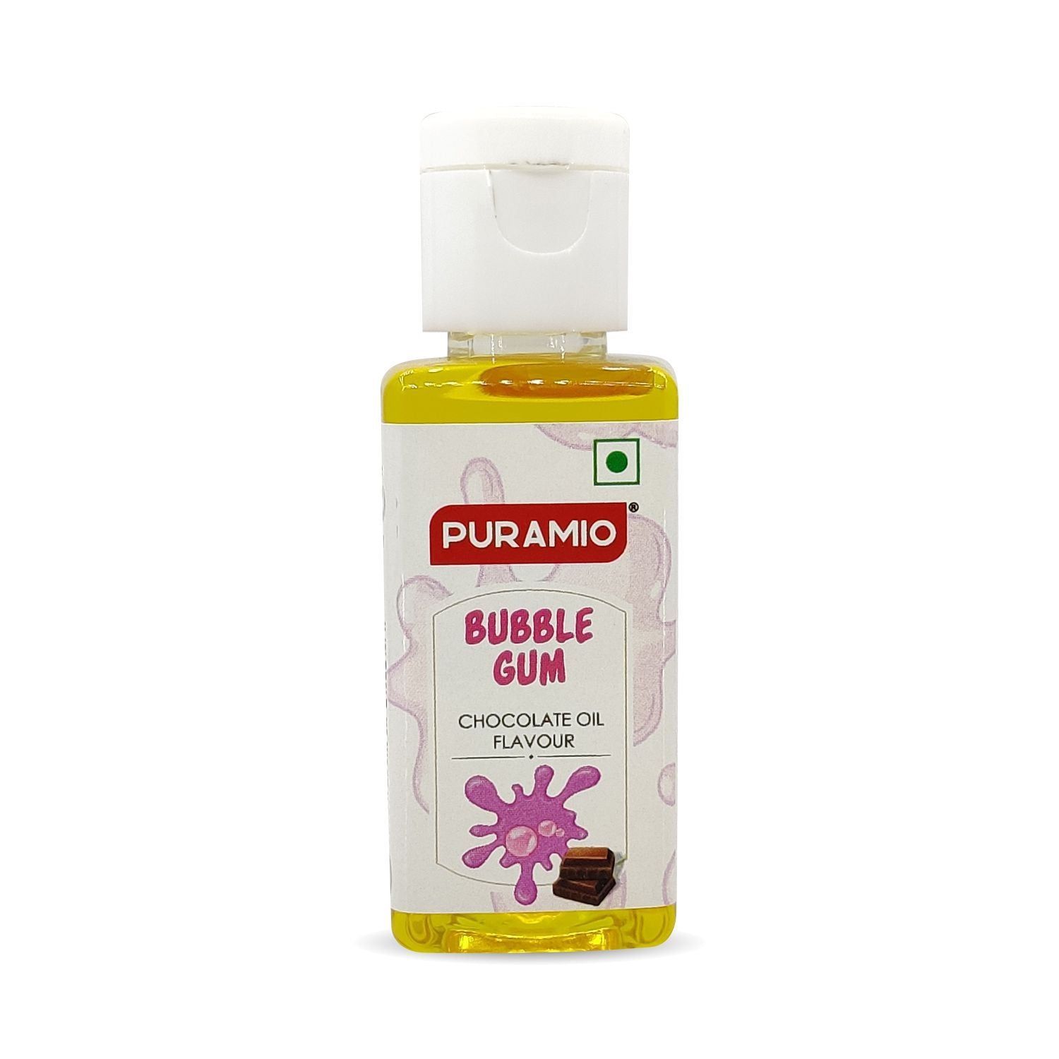 Puramio Chocolate Oil Flavour - Bubble Gum, 30 ml