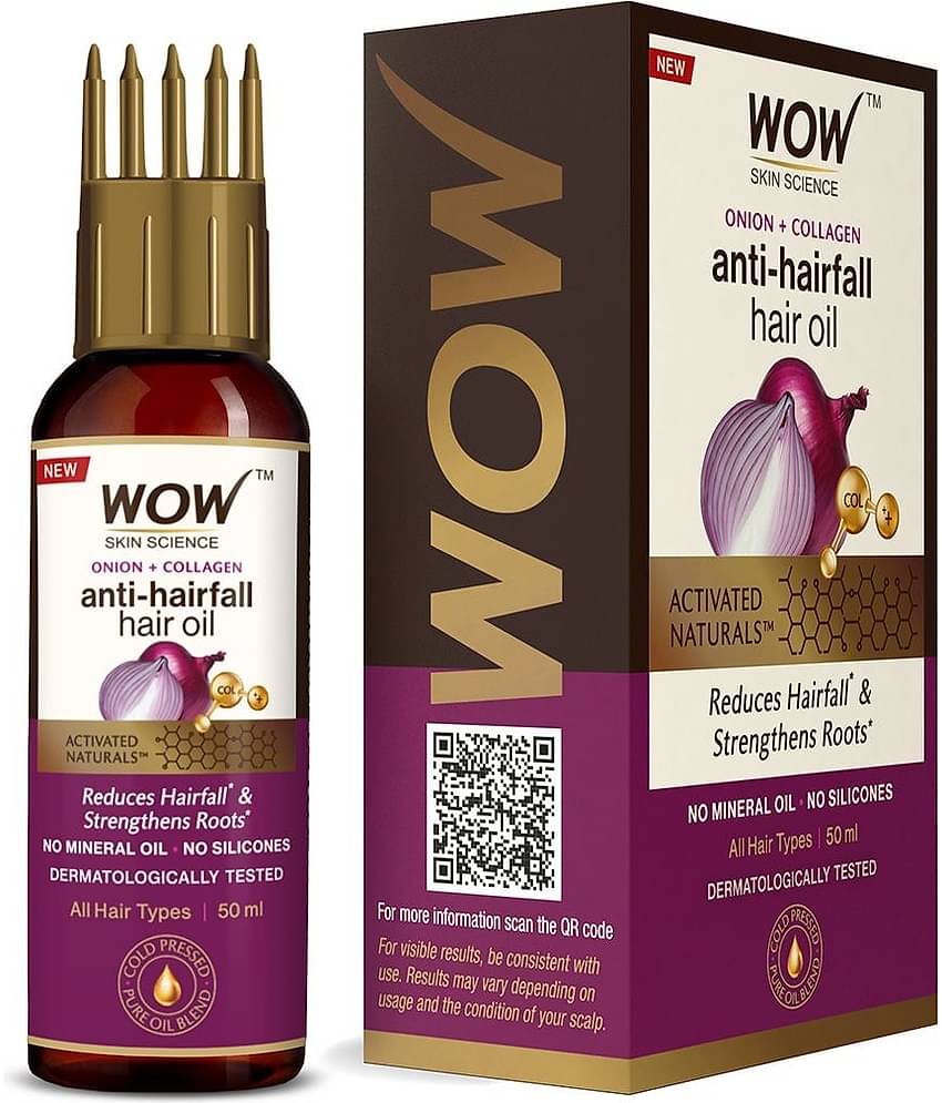 WOW Skin Science - Anti Hair Fall Onion Oil 50 ml ( Pack of 1 )