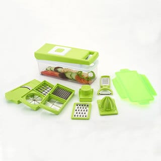 Arni Vegetable  Fruit Diser Slicer Chipser, Vegetable Chopper, Vegetable Green Dicer  Slicer ( 11 In 1 )