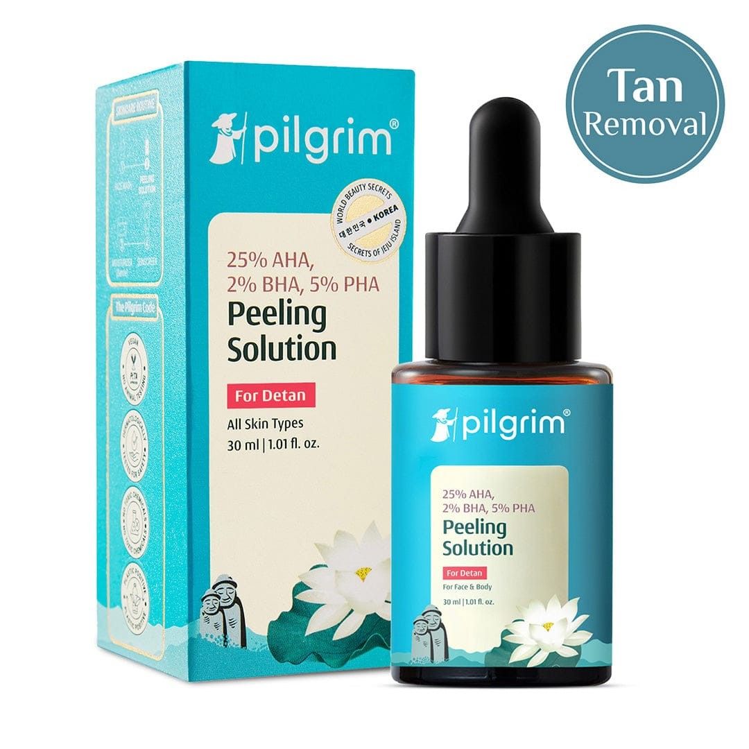 Pilgrim 25% AHA, 2% BHA, 5% PHA Peeling Solution Face Serum - 30ml