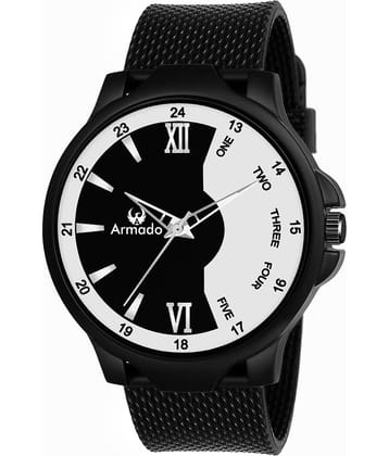Armado - Black Rubber Analog Men's Watch