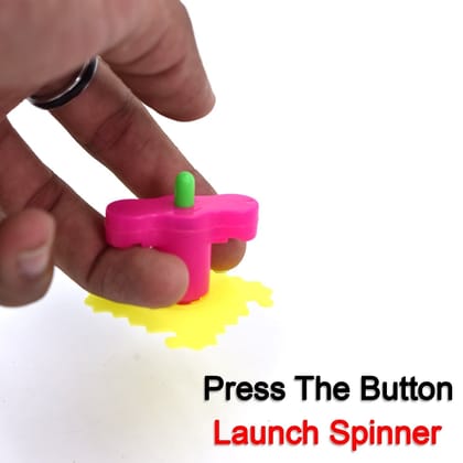 Toy Spinner Launcher for Kids (30-Piece Set)