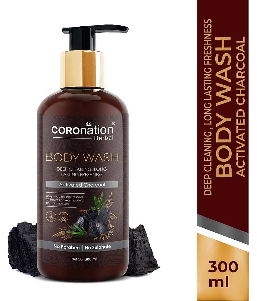 coronation herbal  Activated Charcoal  Body Wash 300 mL