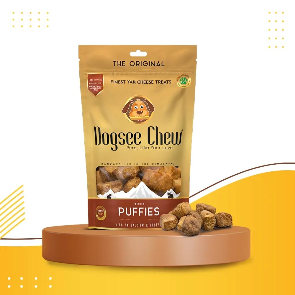 Dogsee Puffies 500 Gms Jute Bag