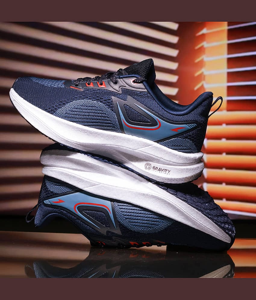 ASIAN HYPERCUSHION-04 Black Men's Sports Running Shoes