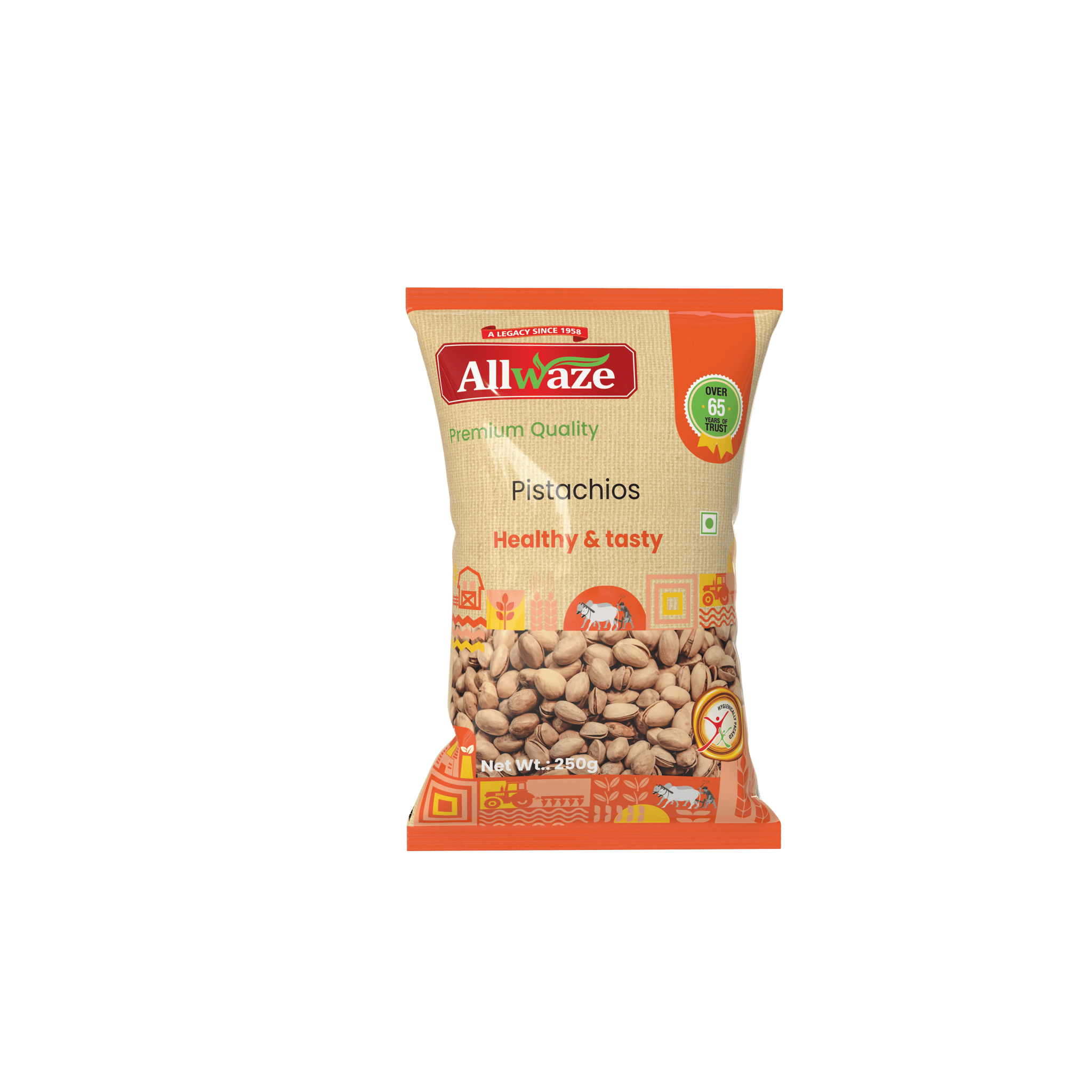 Allwaze Pistachios 250gram