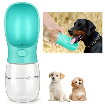 Heavy & Large Capacity Dog Water Bottle 350ml | Leak Proof Portable Pet Water Dispenser | Travel Drinking Feeder for Dogs & Puppies | Outdoor Walking Hiking Bottle (Original Quality)
