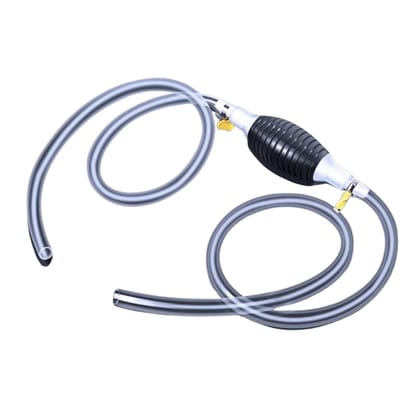 Alunari Portable Fuel Transfer Pump Kit  Efficient Petrol, Diesel & Liquid Transfer with Hose, Ideal for Emergency & Everyday Use
