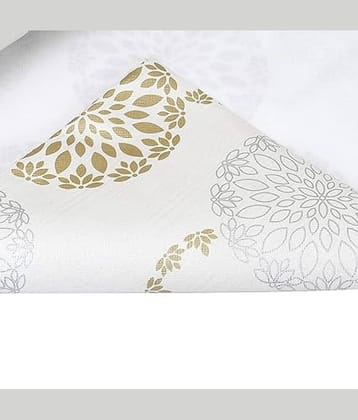 Kitchen Drawer/Cabinet Shelf Mat|Flower Design with PVC Material|Adjustable Size 5 MTR Roll
