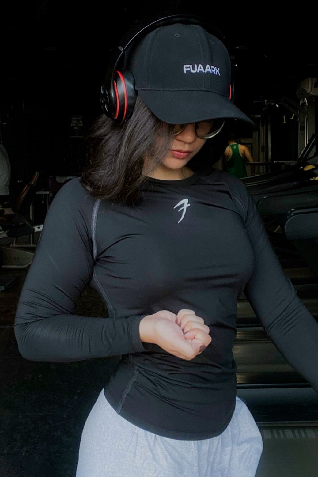 Compression Full T-shirt Black-S