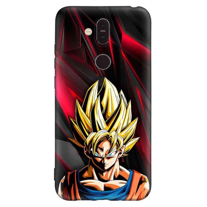 Dragon Ball Super NOKIA 8.1 Premium Embossed Mobile cover