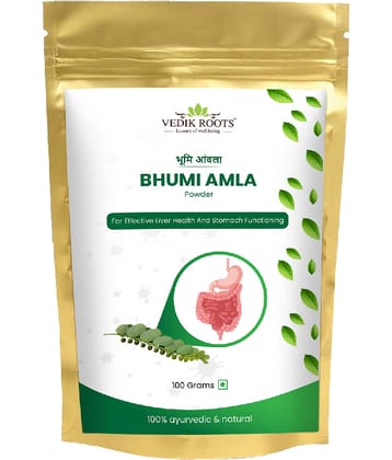 Vedikroots Bhumi Amla for Liver Functioning Powder 100 gm Pack Of 1