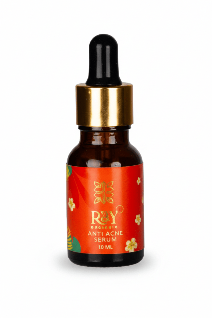 Ray Wellness Anti Acne Serum-Wheat Germ Extract-Natural Exfoliation  15ml