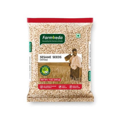 Farmveda White Sesame Seeds - 200g