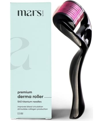 Mars by GHC Derma Roller for Hair Growth and Beard Growth, 0.5mm 540 Micro Needles, Pack of 1